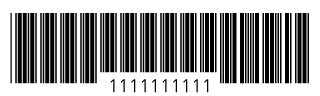 Danish PTT 39 Barcode